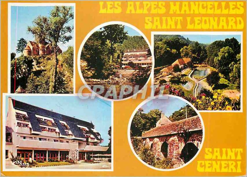 Postcard Modern Saint Leonard Saint Ceneri Alps Mancelles