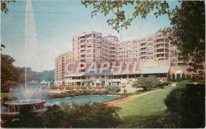 Postcard Old Shoreham Hotel Motor Inn View of Hotel from Rock Creek Park