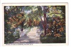 Foot  Bridge in Public Gardens, Halifax, Nova Scotia, 