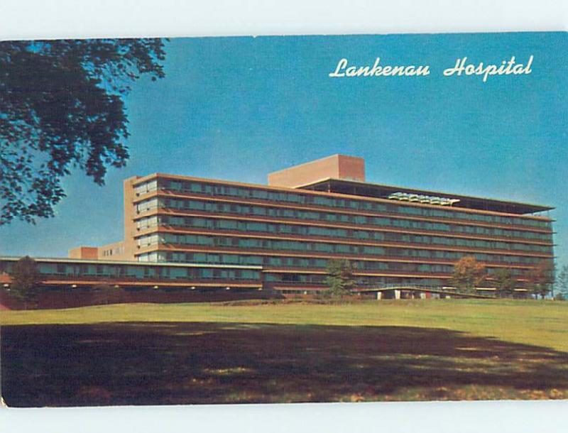 Unused Pre-1980 LANKENAU HOSPITAL ON THE MAIN LINE Philadelphia PA d5221