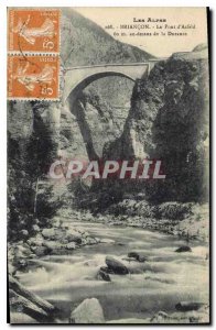 Old Postcard Briancon Bridge of Asfeld