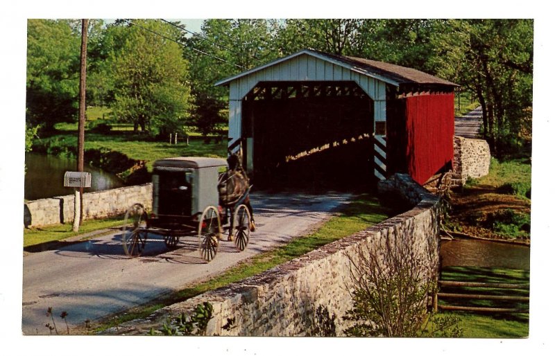 PA - Lancaster County. Paradise Covered Bridge