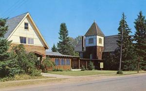 WI - La Pointe, Madeline Island.Island Craft Shop and St. John's U.C.C.