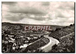 Old Postcard Stuttgart Blick von der Weinsteige