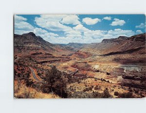 Postcard Salt River Canyon, On Route 60, Arizona