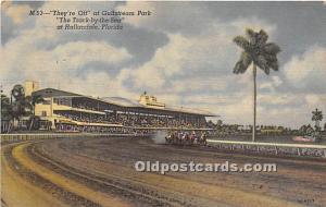 They're Off at Gulfstream Park, The Track by the Sea Hallandale, Florida, FL,...