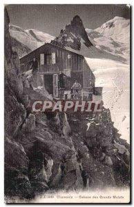 Old Postcard Chamonix Great Chalet Mules