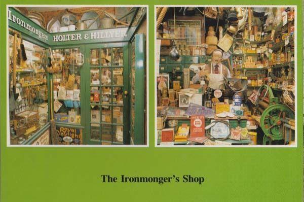 Ironmonger Ironmongers Garden Shoe Animal Shop Eastbourne Sussex Rare Postcard