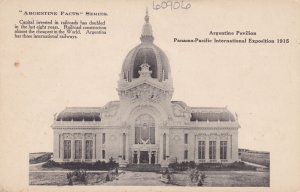 Expos San Francisco 1915 Panama-Pacific International Expo Argentine Pavilion