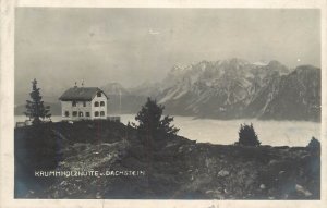 Mountaineering Austrian Alps Tirol Krummholzhutte u. Dachstein cottage hut 1935