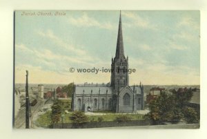 cu1569 - Parish Church , Goole , Yorkshire - postcard