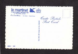 QC Le Martinet La Pocatiere Bar Restaurant Quebec Canada Postcard Carte Postale