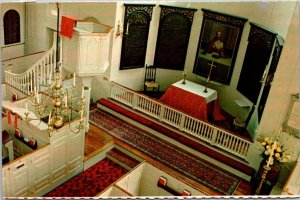 Massachusetts Boston Old North Church Christ Church The Altar