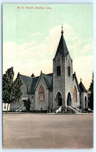 CHARITON, IA Iowa ~ METHODIST EPISCOPAL CHURCH  c1910s Lucas County Postcard