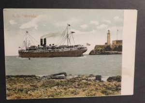 Mint Ship Postcard S.S. Merida UPU Republica de Cuba