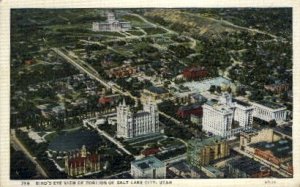 Bird's Eye View - Salt Lake City, Utah UT  