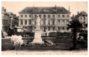 France Tours  , L'Ancien Hotel de Ville et le Square Rabelais