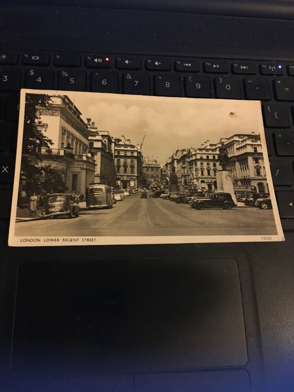 Vintage Postcard - London Lower Regent Street