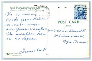1969 Greetings From Fort Lauderdale Florida FL Venice Of The America Postcard
