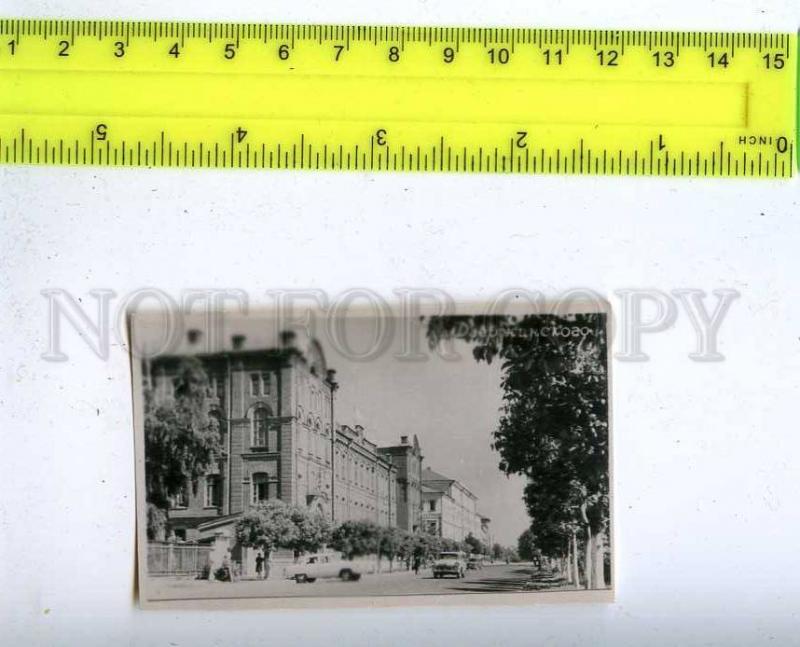 186674 RUSSIA Kostroma street Dzerdzhinskogo photo 1962 year