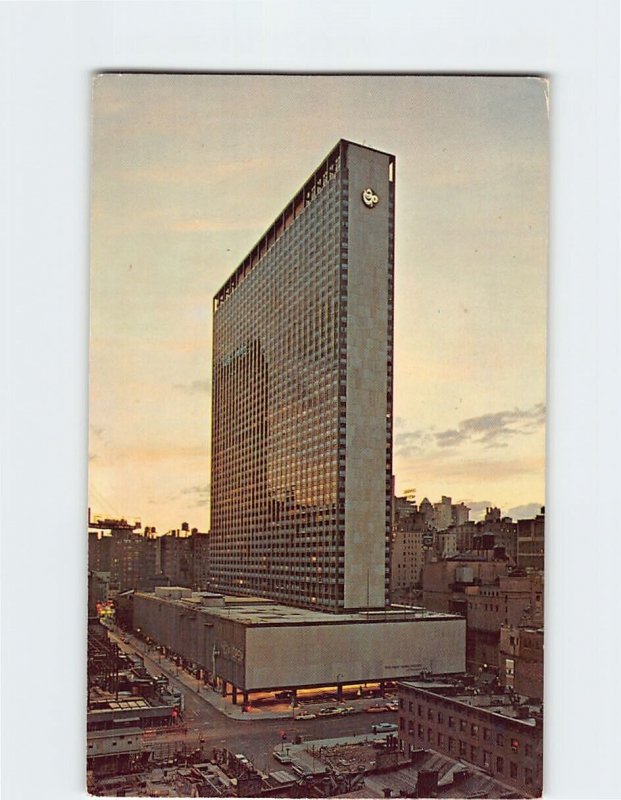 Postcard The New York Hilton At Rockefeller Center New York City New York USA