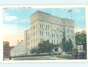 W-border BUILDING SCENE Fall River Massachusetts MA AE8752