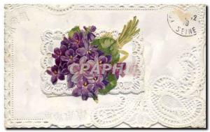 Old Postcard Fantasy Flowers Brodeee