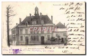 Old Postcard Tantonville the Hotel de Ville and Schools