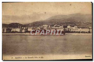 Postcard Old New City Bastia