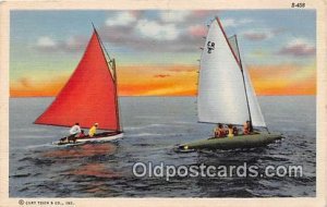 Sailboat Ship 1946 