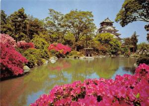 B90106 castle park osaka castle    japan