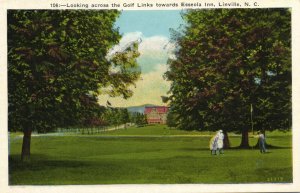 PC GOLF, NC, LINVILLE, GOLF LINKS ESSEOLA INN, Vintage Postcard (b45841)