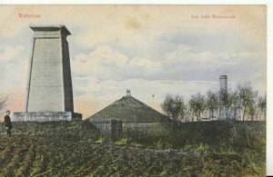 Belgium Postcard - Waterloo - Les Trois Monuments - Ref TZ7919