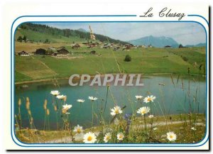 Modern Postcard La Clusaz Haute Savoie Lake Confins