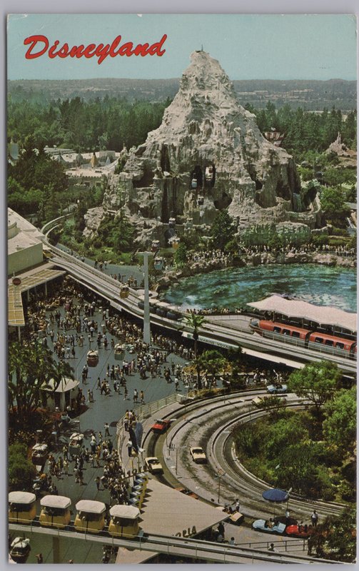 Anaheim, Calif., Aerial View of Disneyland - 1970