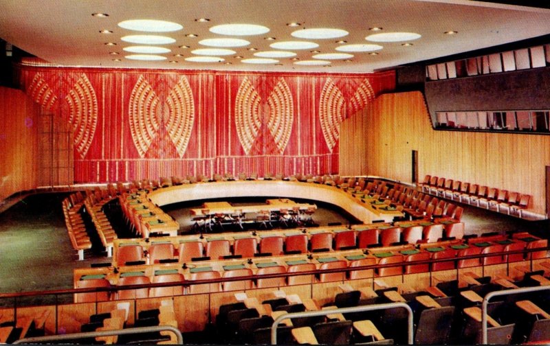 New York City United Nations Economic and Social Council Chamber