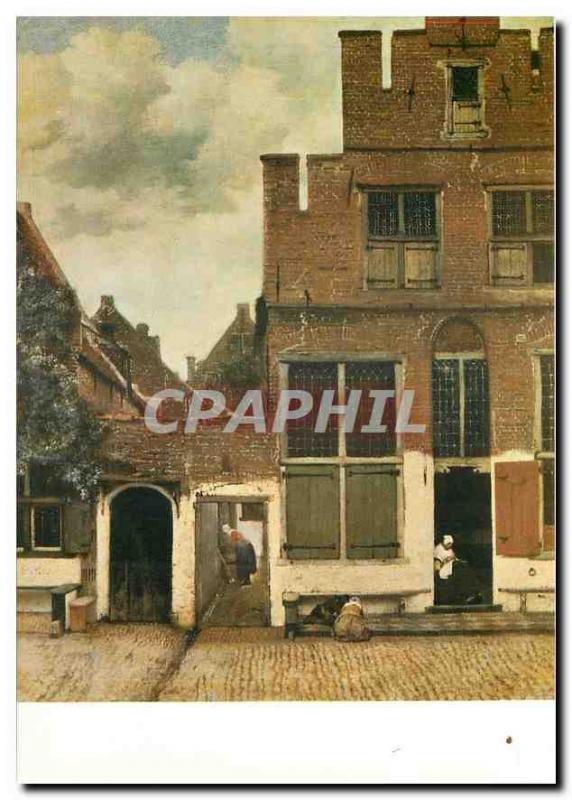 Postcard Modern Rijksmuseum Amsterdam Johannes Vermeer (1632-1675) The Little...