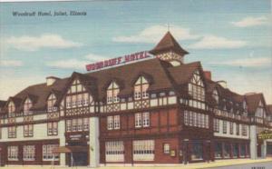 Illinois Joliet Woodruff Hotel Curteich