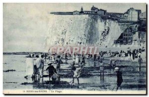 Mers les Bains Old Postcard Beach