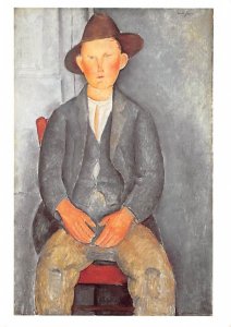 Amedeo Modigliani, The Little Peasant  