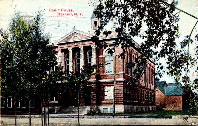 New York Hornell Court House 1910