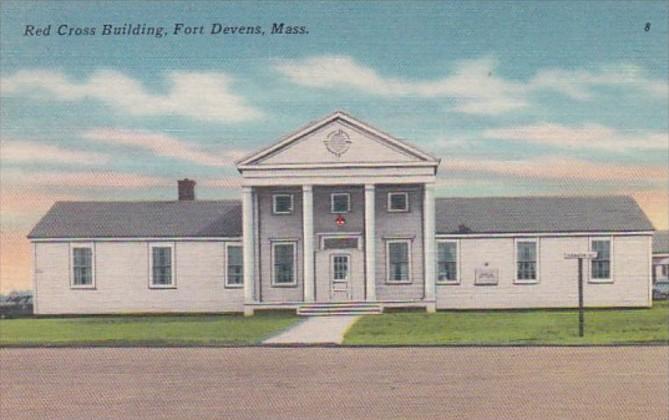 Massachusetts Fort Devens Red Cross Building