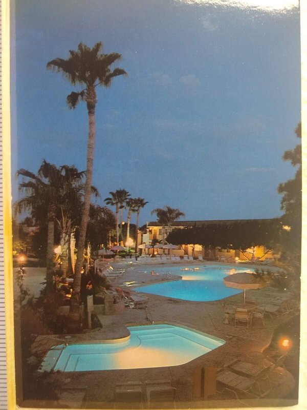 Postcard An evening view, Dobson Ranch Inn And Resort, Mesa, Arizona