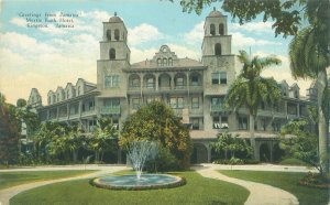 Kingston Jamaica Myrtle Beach Hotel Litho Postcard Unused