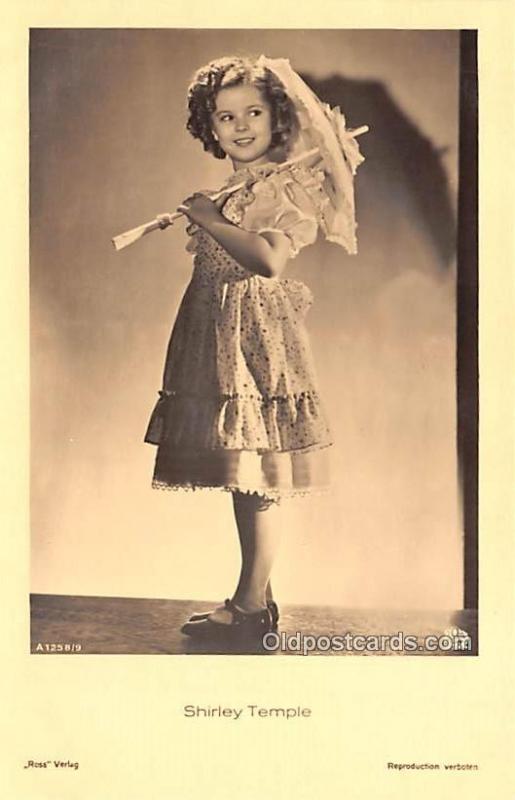 Actress Shirley Temple Unused 