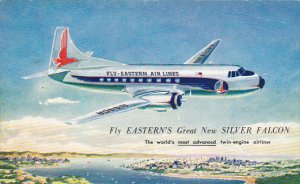 Eastern Air Lines Silver Falcon 1955 R P O Cancel