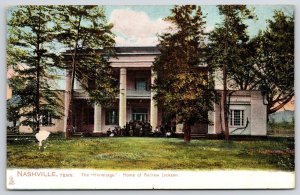 Nashville Tennessee The Hermitage Home Of Andrew Jackson Grounds View Postcard