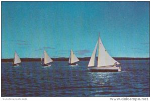 Sailing At Charlevoix Michigan
