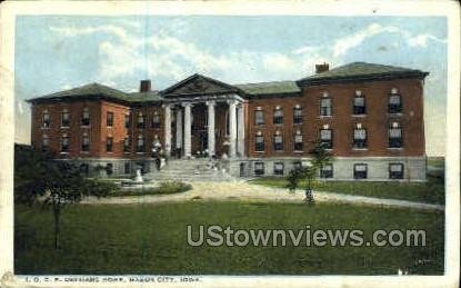 IOOF Old Peoples Orphans Home - Mason City, Iowa IA