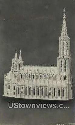 The craving of Ulm Cathedral - Chicago, Illinois IL